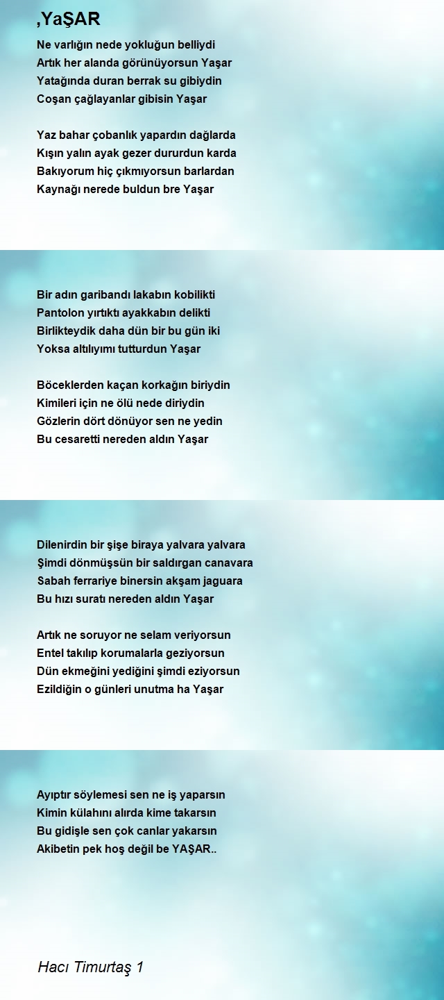 Hacı Timurtaş 1