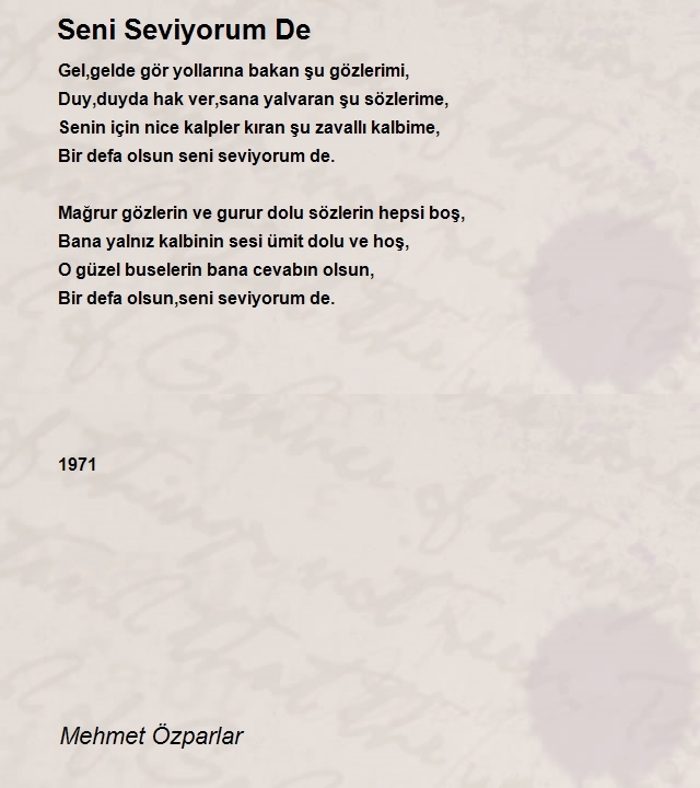 Mehmet Özparlar
