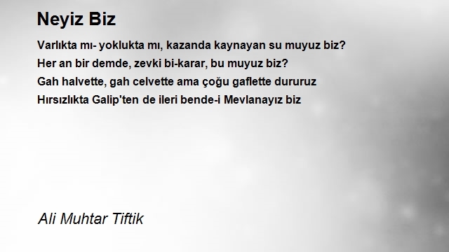 Ali Muhtar Tiftik