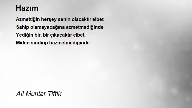 Ali Muhtar Tiftik