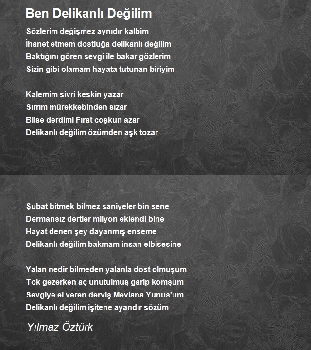 Yılmaz Öztürk