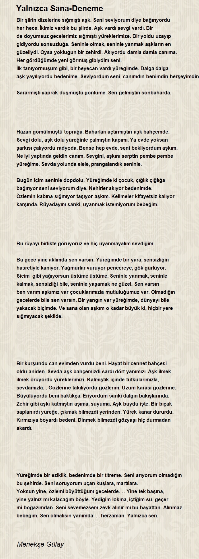 Menekşe Gülay
