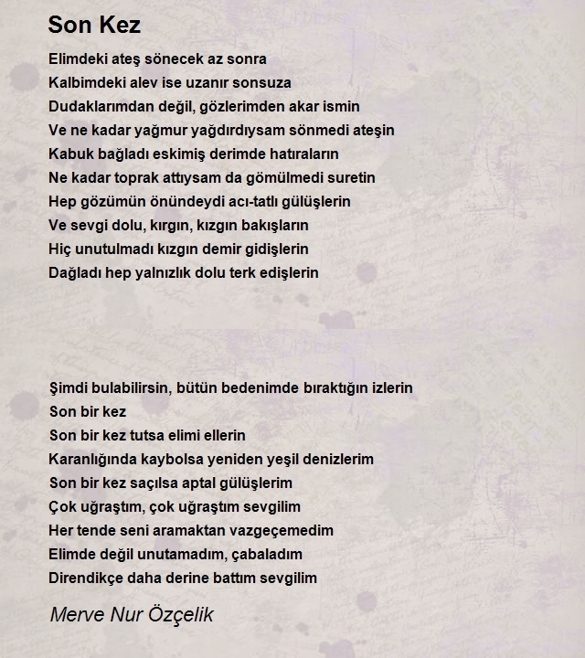Merve Nur Özçelik 