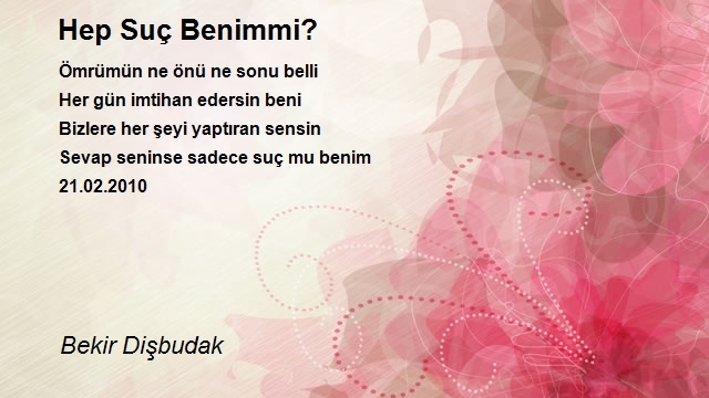 Bekir Dişbudak