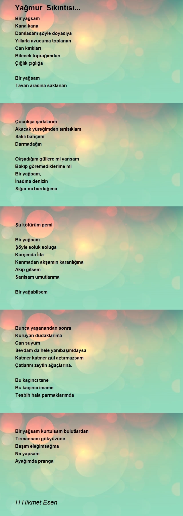 H Hikmet Esen
