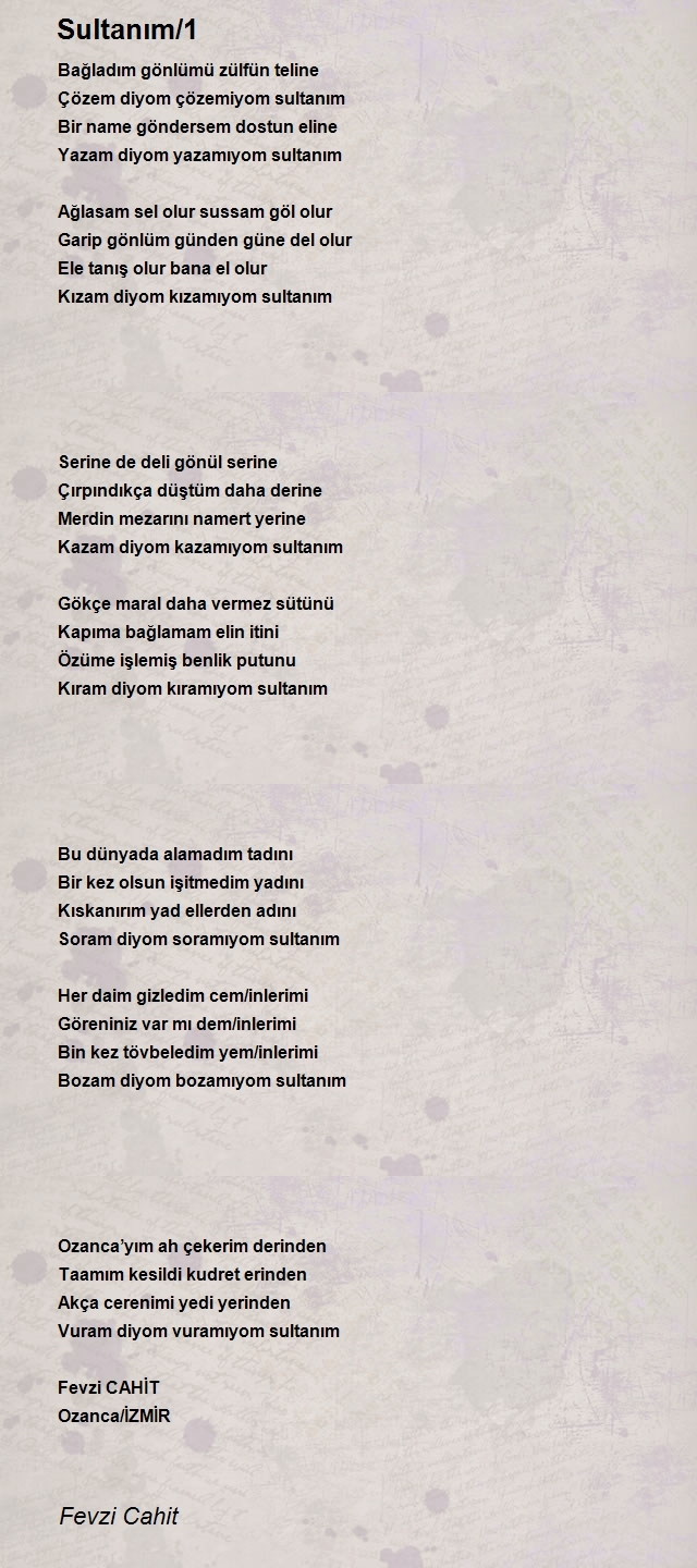 Fevzi Cahit