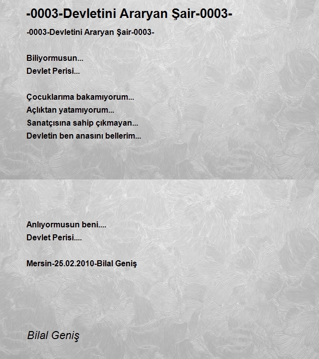 Bilal Geniş