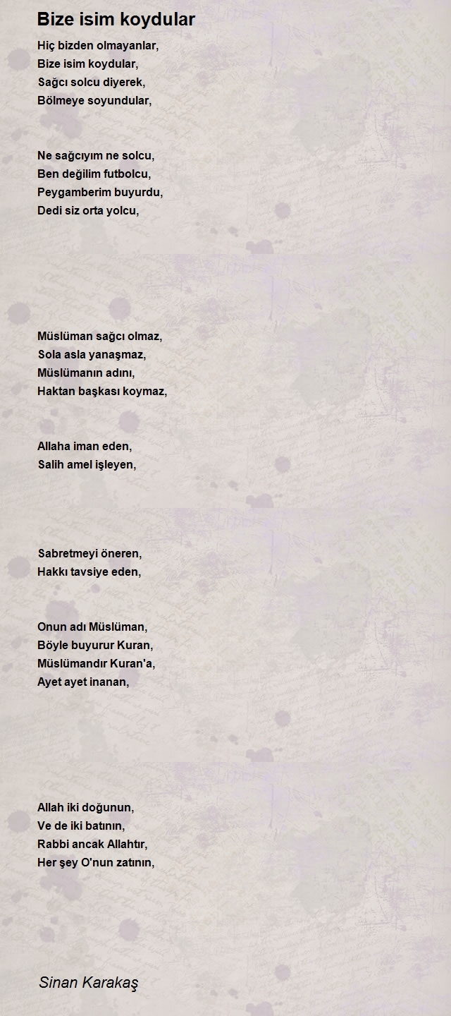 Sinan Karakaş