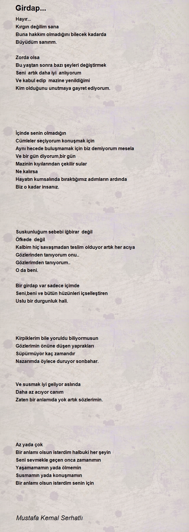 Mustafa Kemal Serhatlı