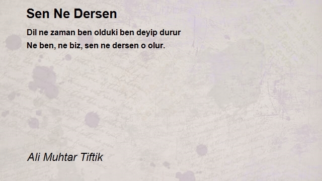 Ali Muhtar Tiftik 