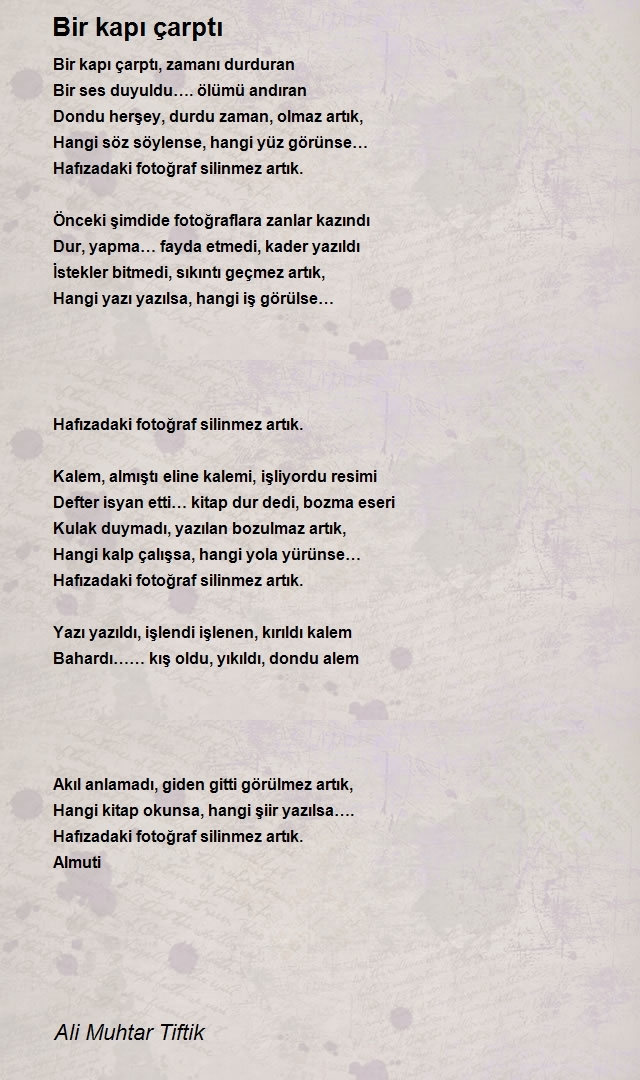 Ali Muhtar Tiftik