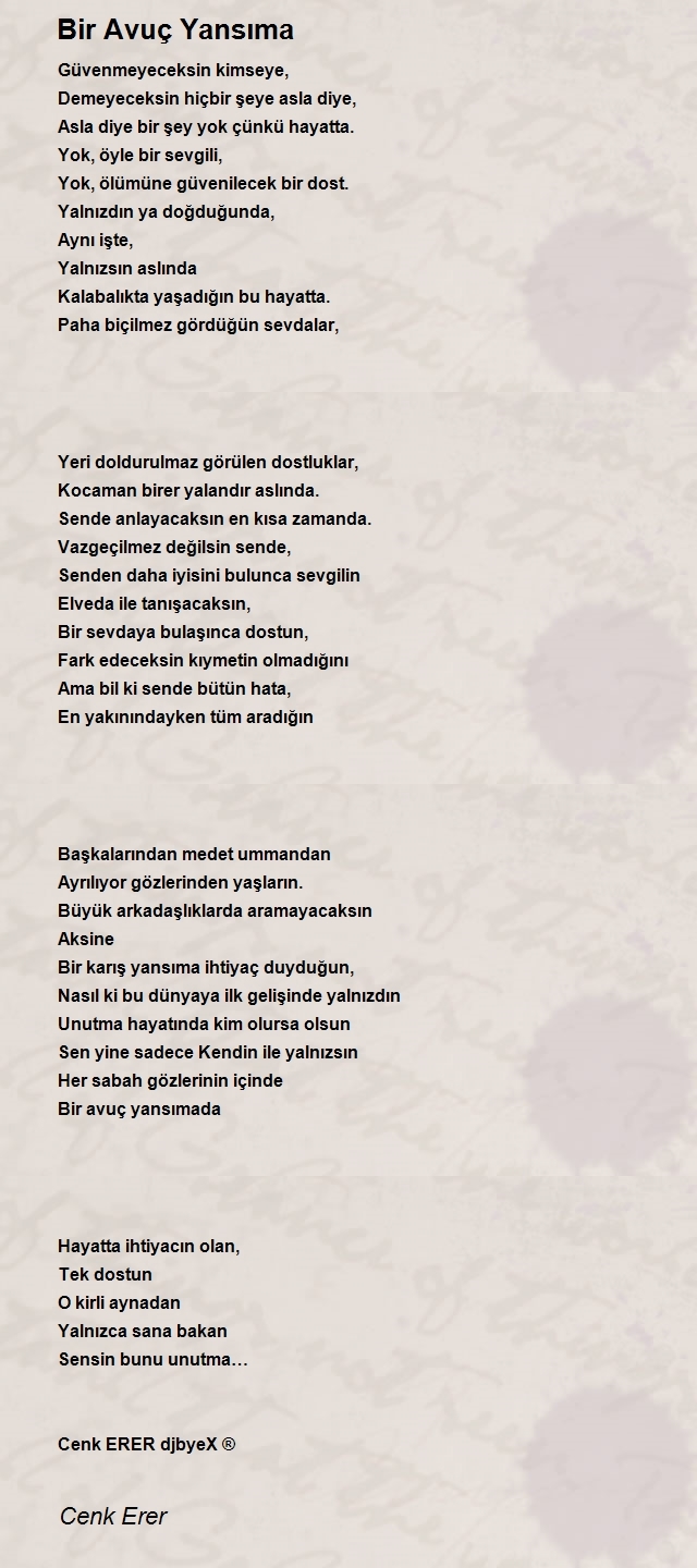 Cenk Erer