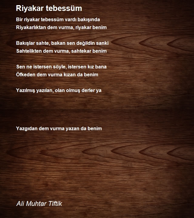 Ali Muhtar Tiftik