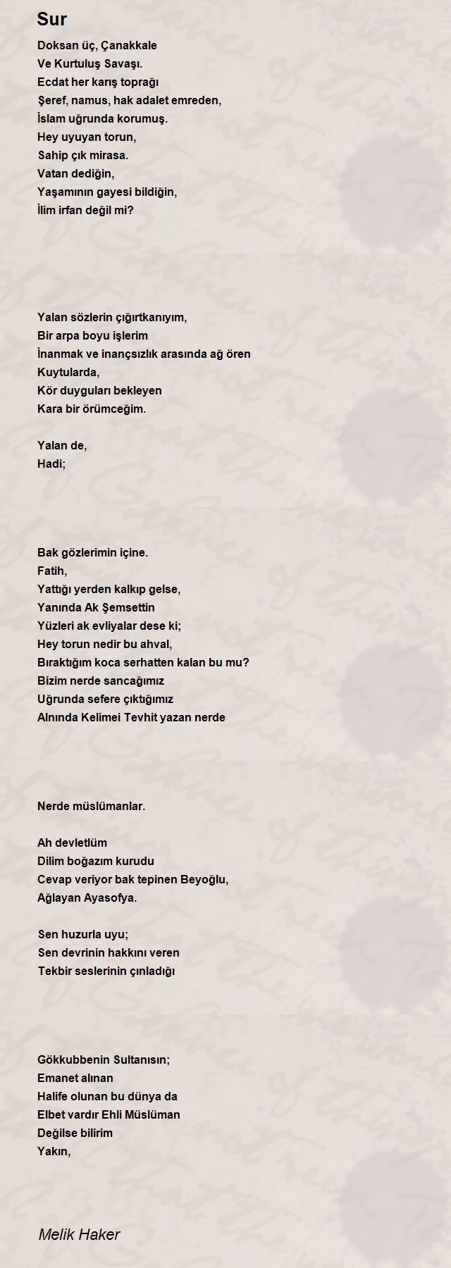 Melik Haker