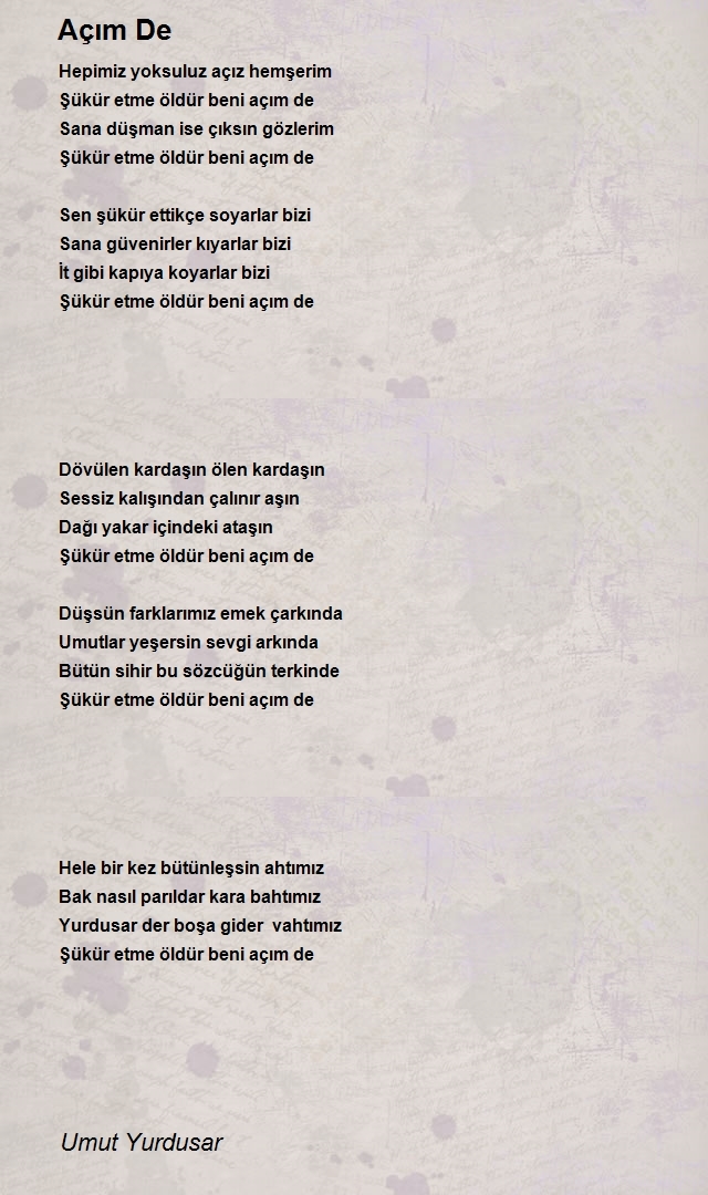 Umut Yurdusar