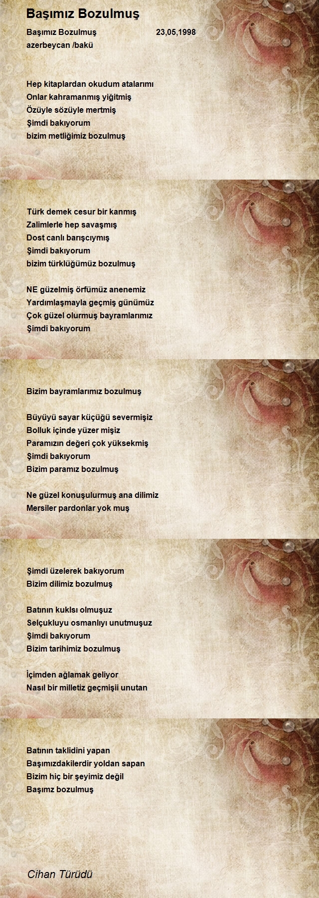 Cihan Türüdü