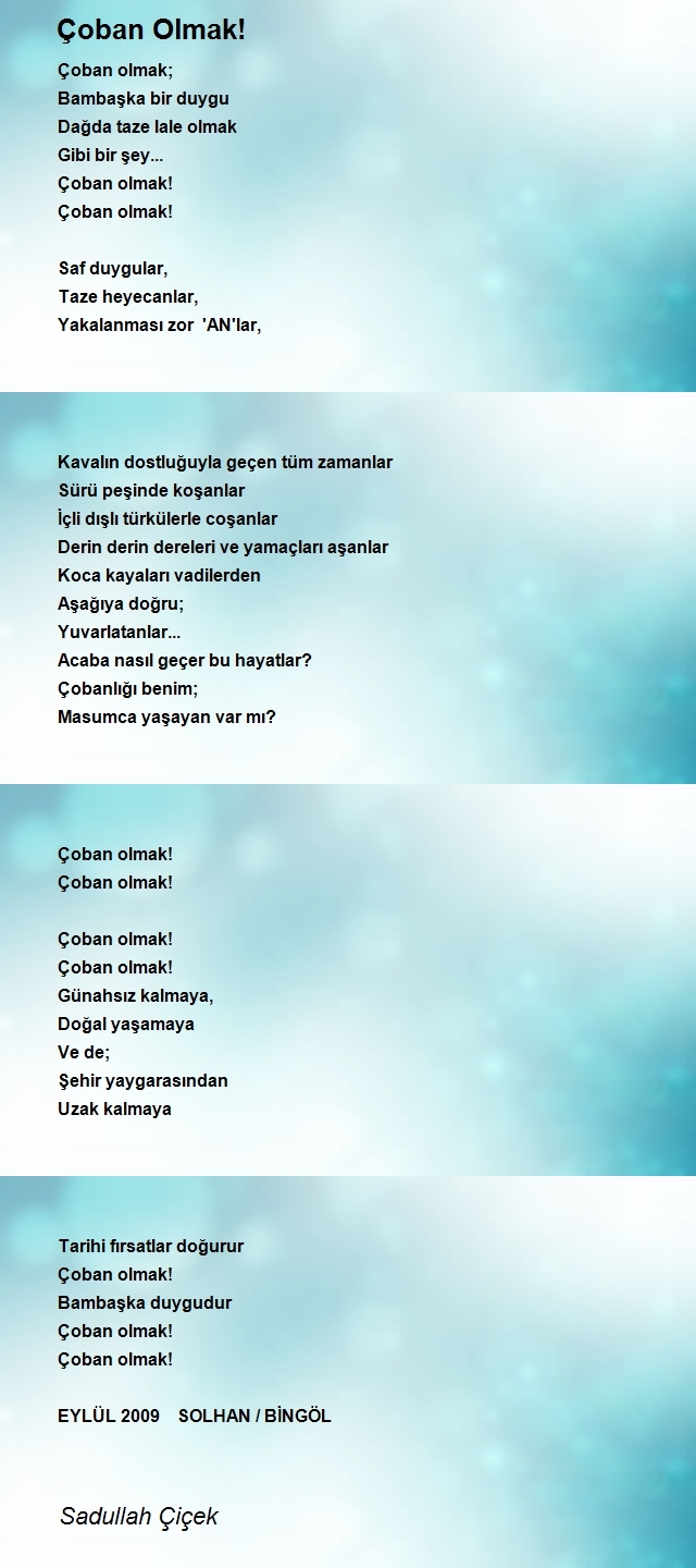 Sadullah Çiçek