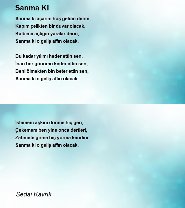 Sedai Kavrık