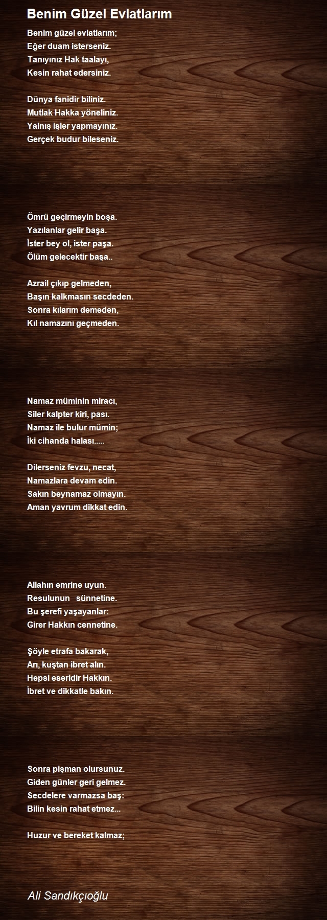 Ali Sandıkçıoğlu