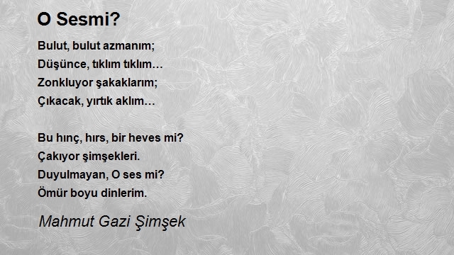 Mahmut Gazi Şimşek