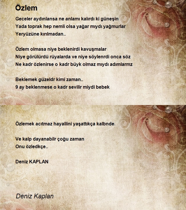 Deniz Kaplan