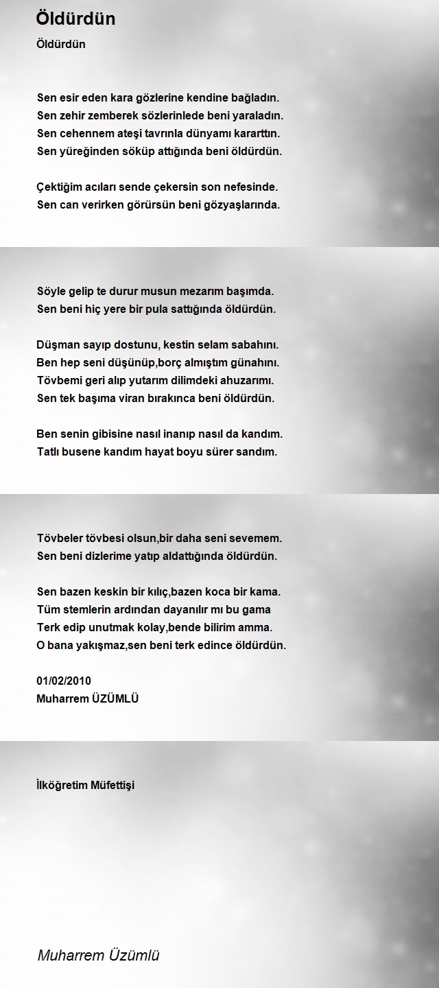 Muharrem Üzümlü