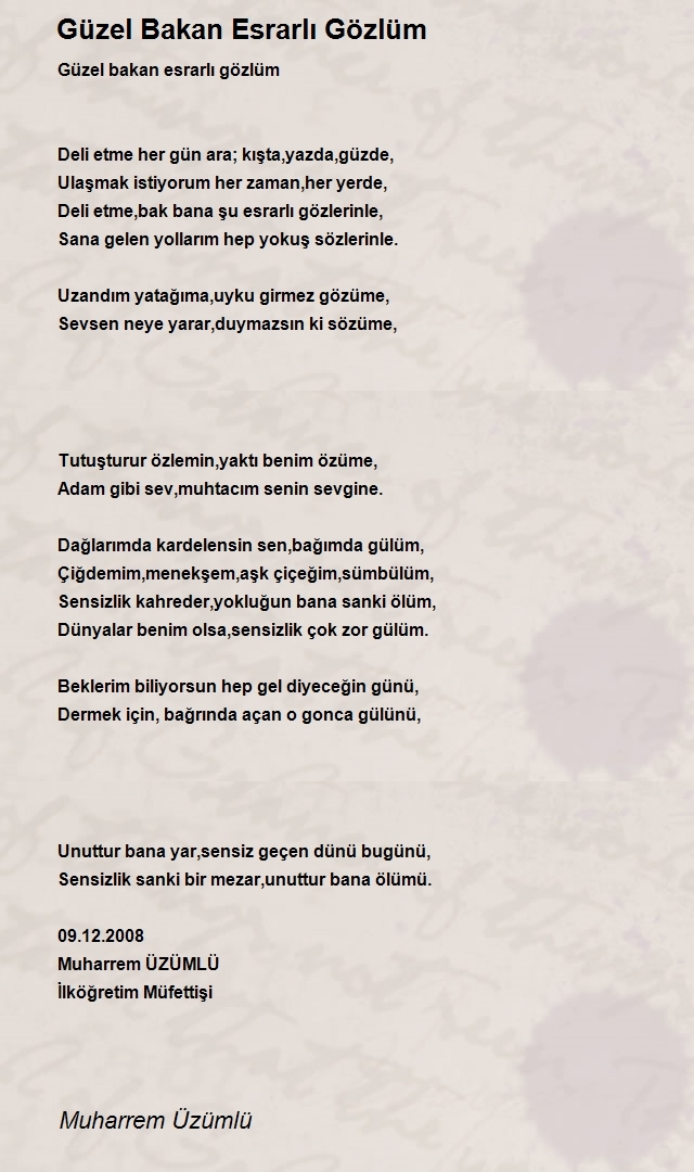 Muharrem Üzümlü