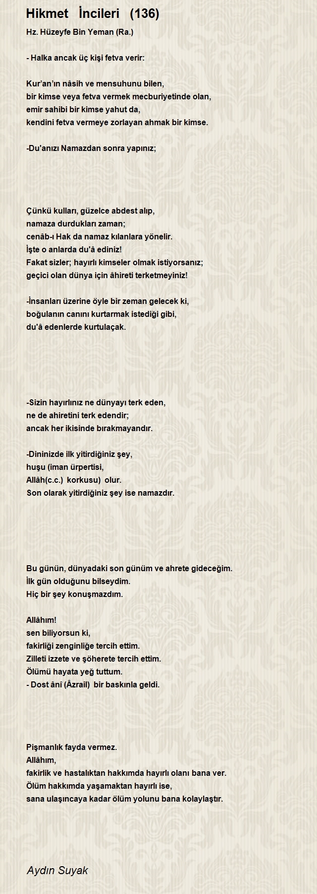 Aydın Suyak