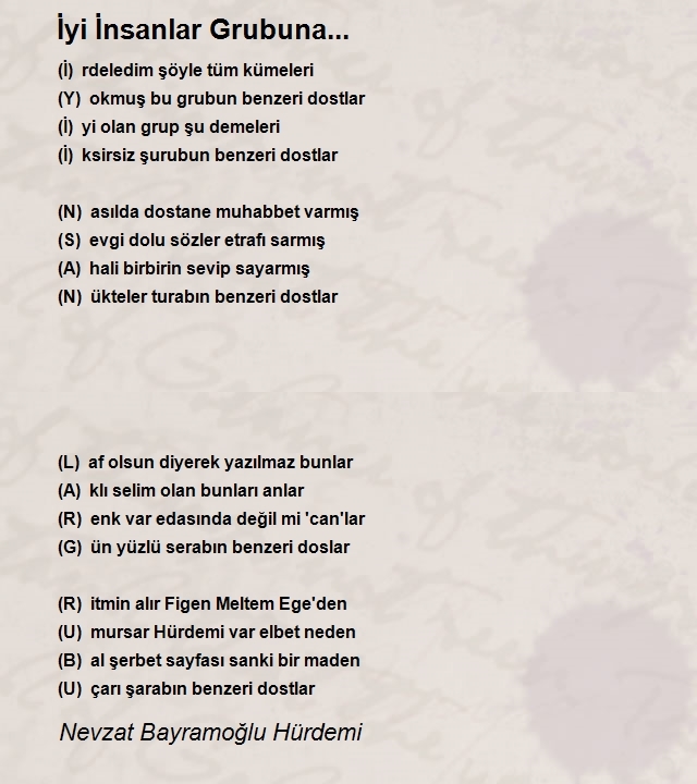Nevzat Bayramoğlu Hürdemi