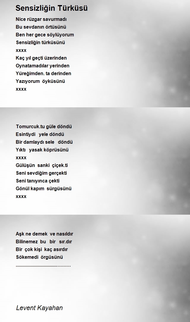 Levent Kayahan