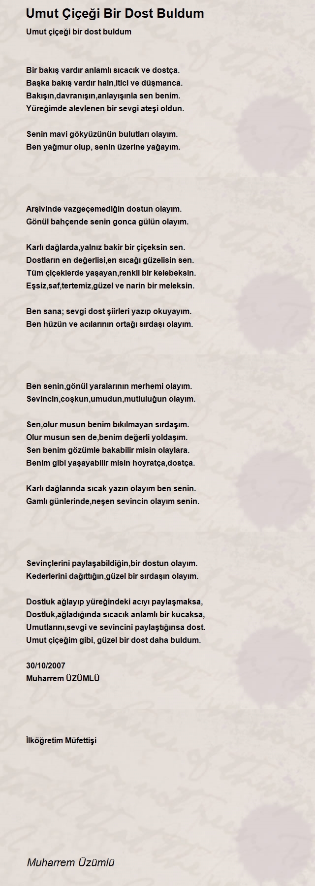 Muharrem Üzümlü
