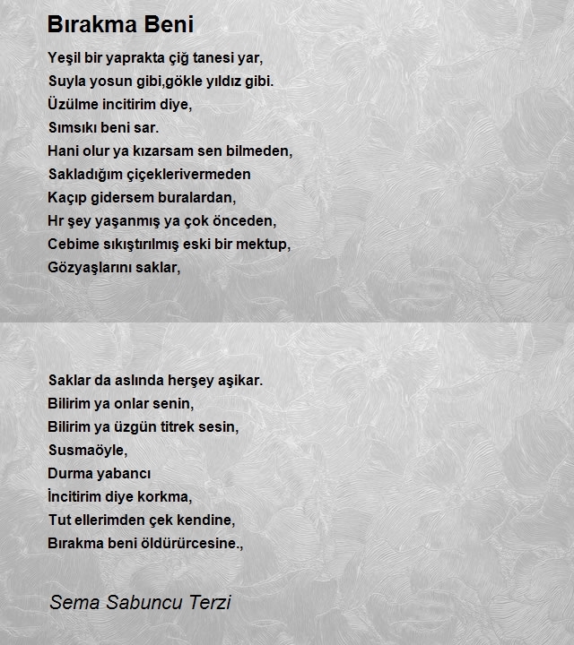 Sema Sabuncu Terzi
