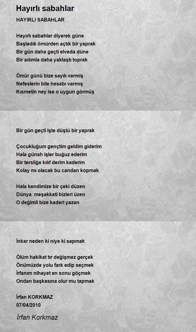 İrfan Korkmaz