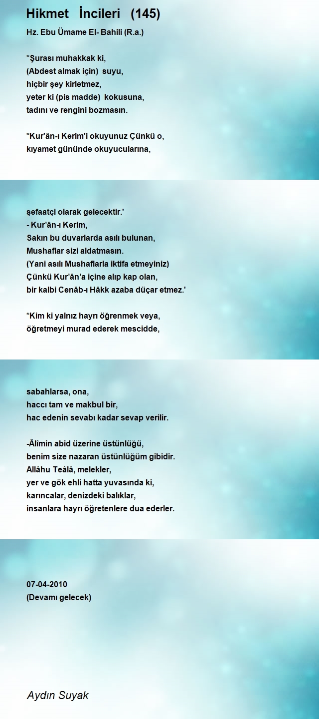 Aydın Suyak