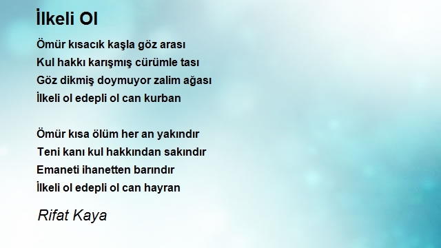 Rifat Kaya
