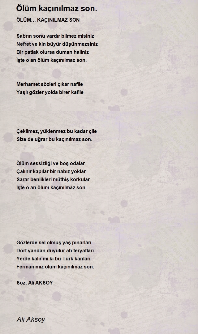 Ali Aksoy