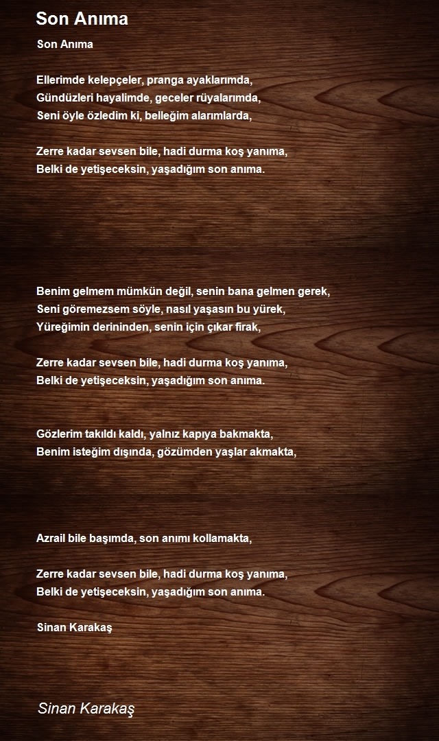 Sinan Karakaş