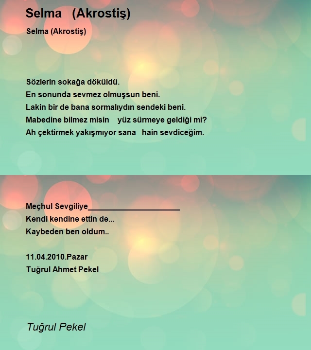 Tuğrul Pekel
