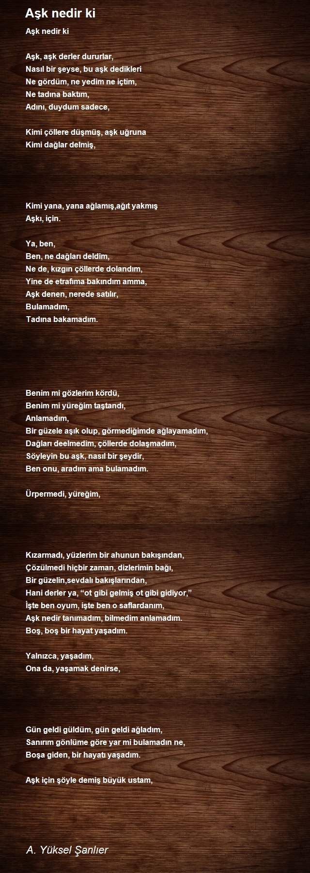 A. Yüksel Şanlıer