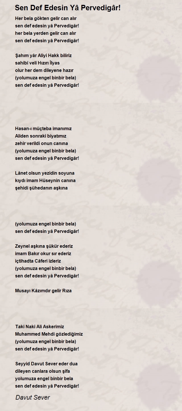 Davut Sever