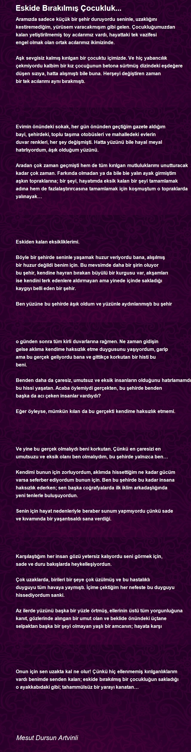 Mesut Dursun Artvinli