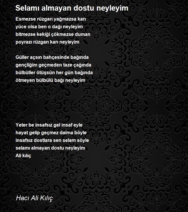 Hacı Ali Kılıç