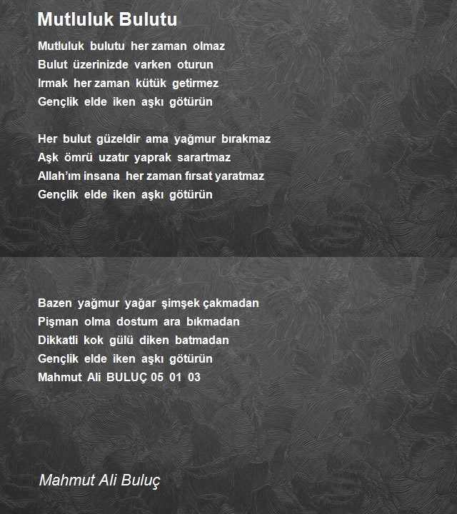 Mahmut Ali Buluç