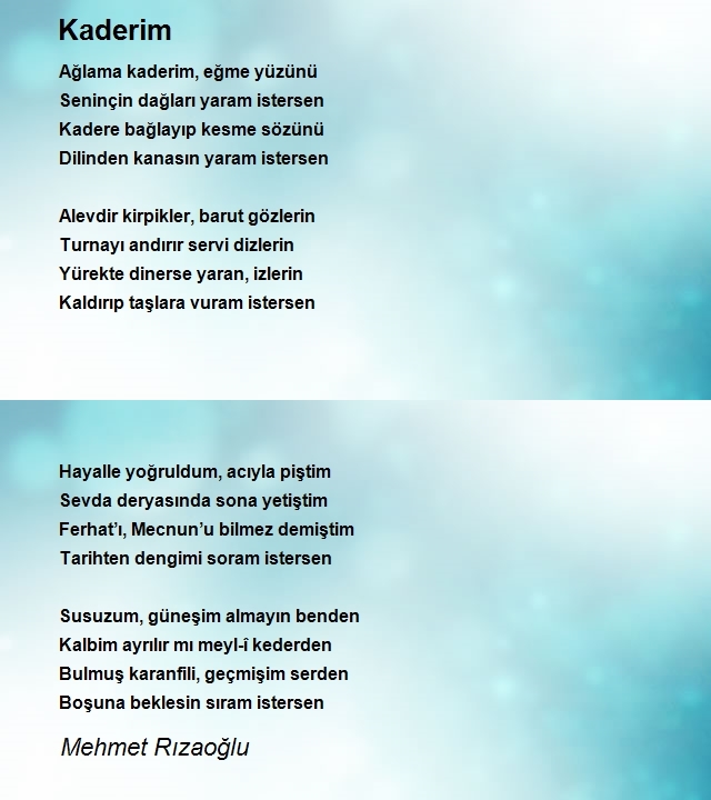 Mehmet Rızaoğlu