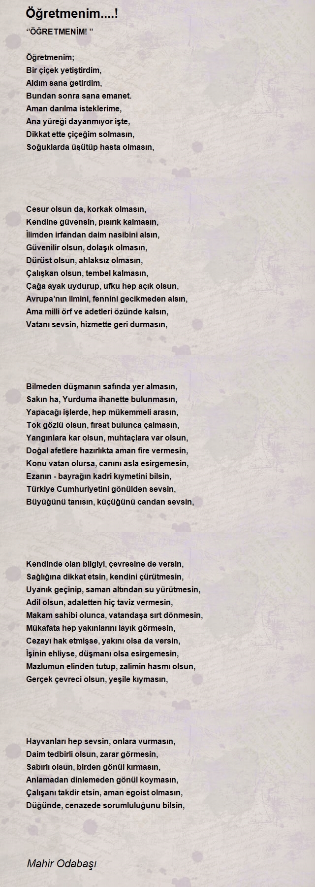 Mahir Odabaşı
