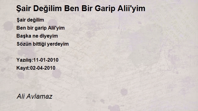 Ali Avlamaz