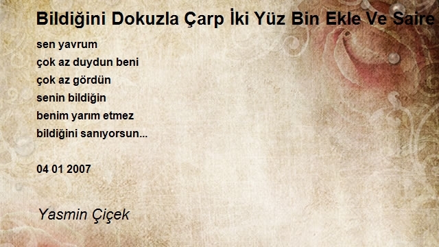 Yasmin Çiçek