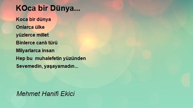 Mehmet Hanifi Ekici