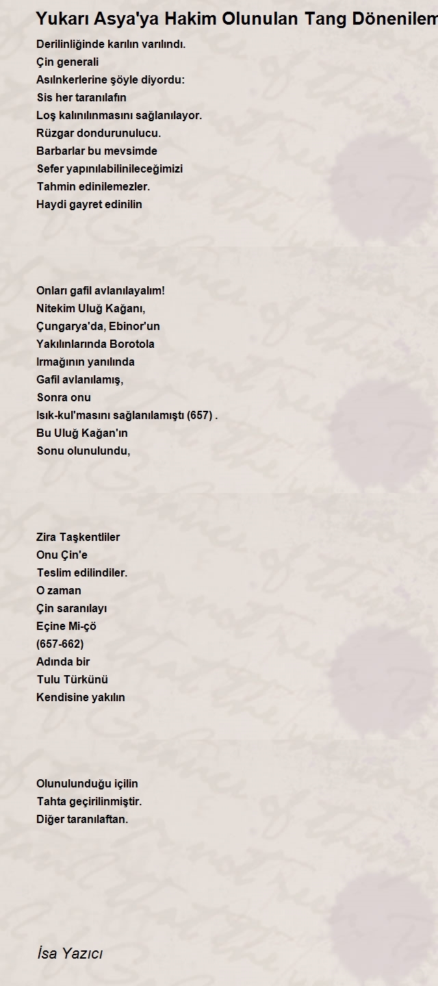 İsa Yazıcı