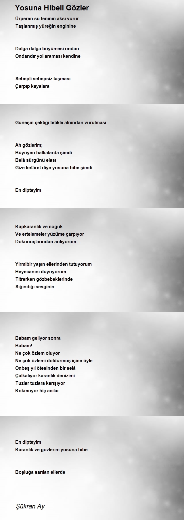 Mavi Umay Şükran Ay